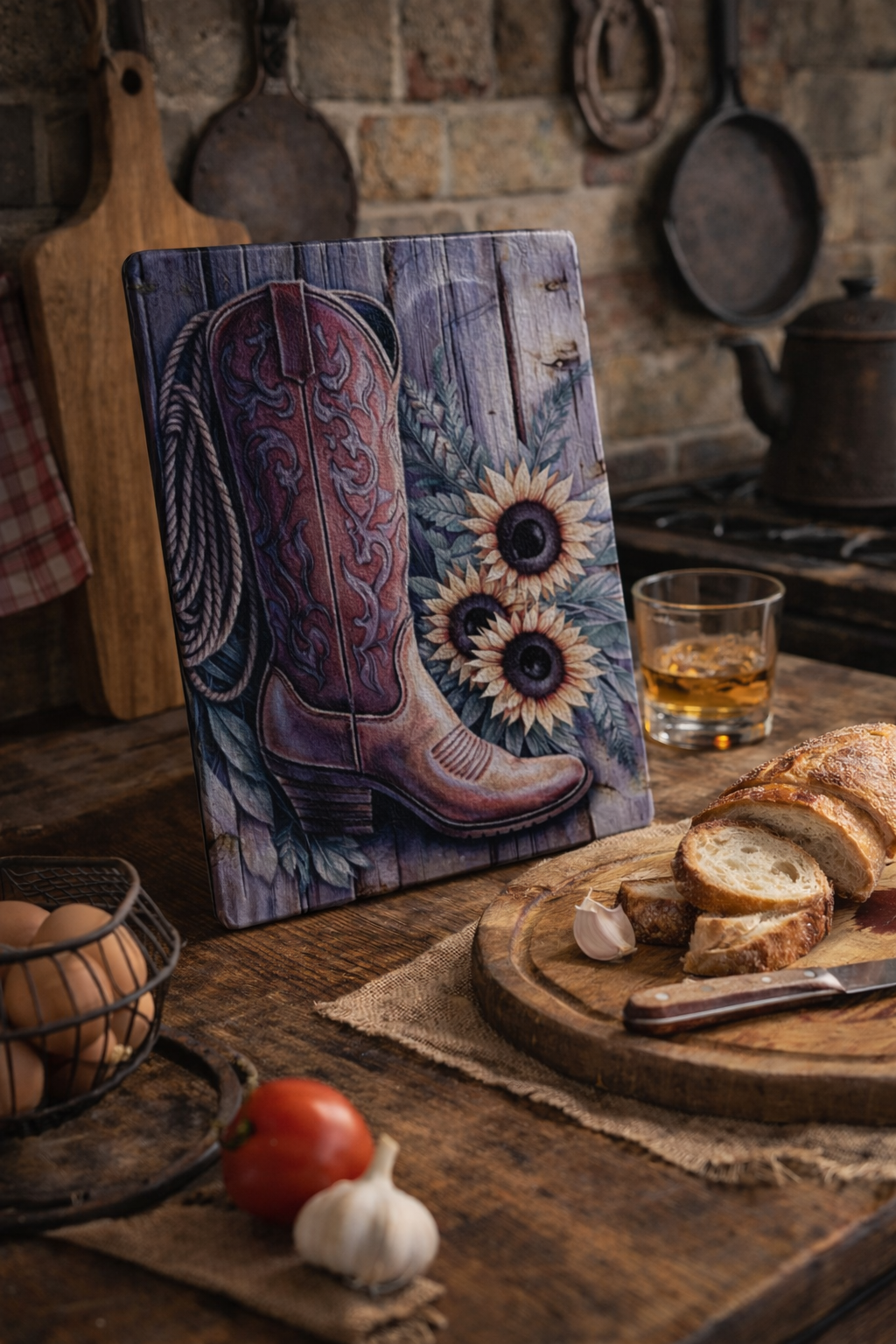 Boot cutting board