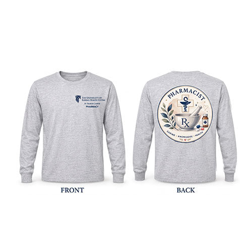 Gildan Long Sleeve T-Shirt, Pharmacist Emblem
