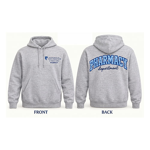 Gildan Pullover Hoodie, Blue Pharmacy Department