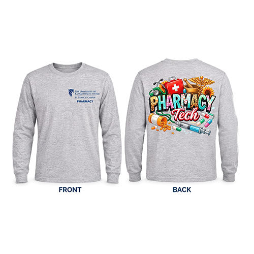 Gildan Long Sleeve T-Shirt, Pharmacy Tech