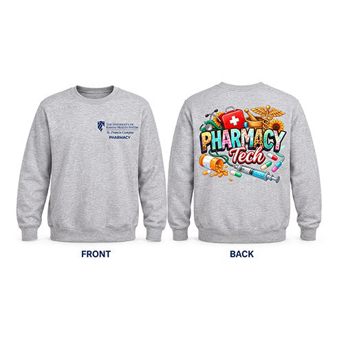 Gildan Crewneck Sweatshirt, Pharmacy Tech