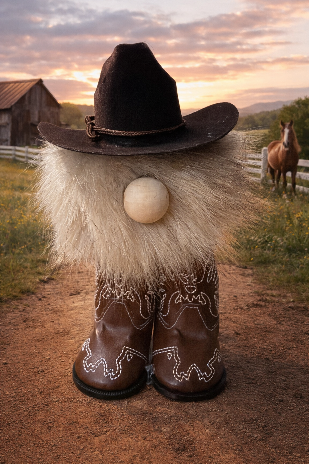 Cowboy gnome