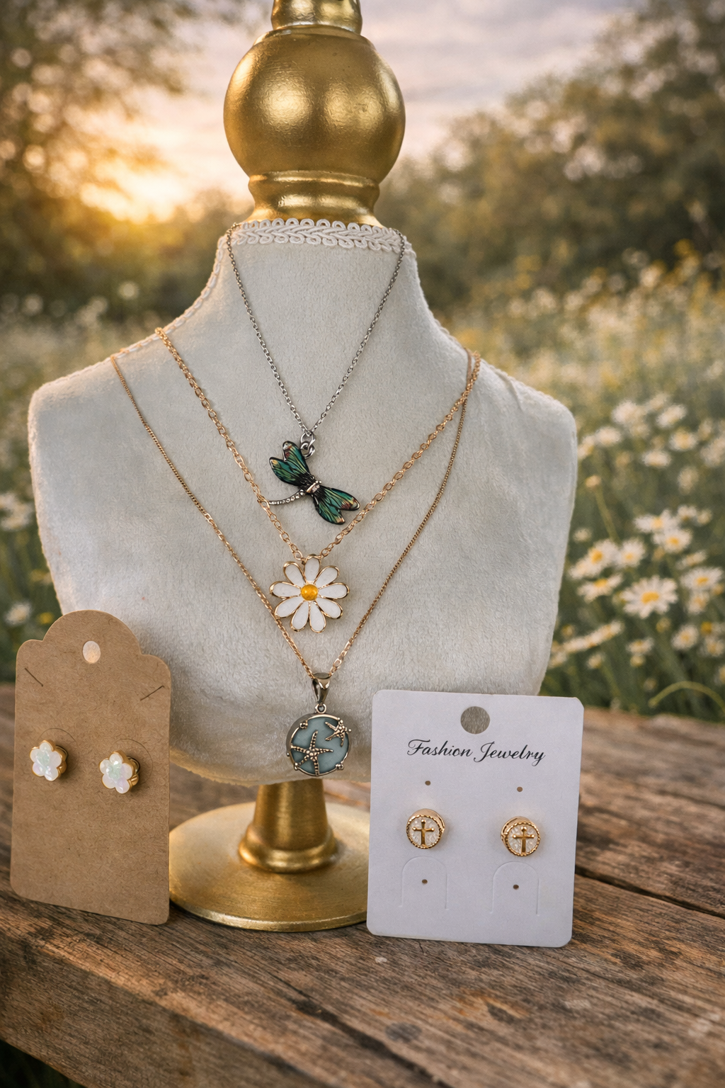 All types of jewelry