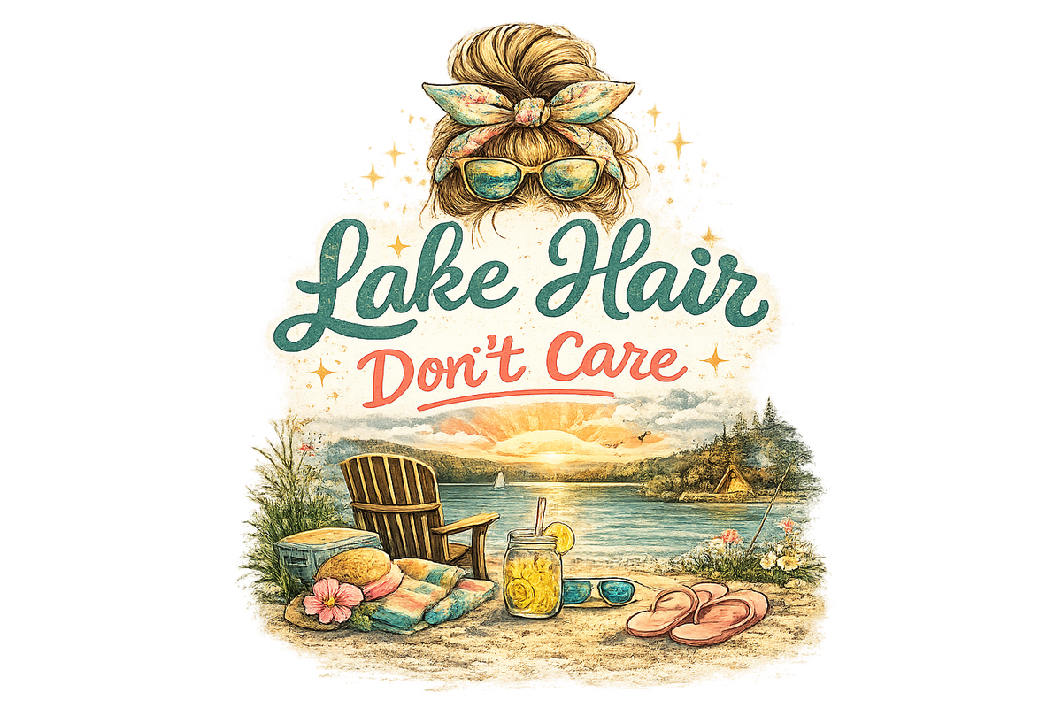 Lake hair Don’t care t shirt