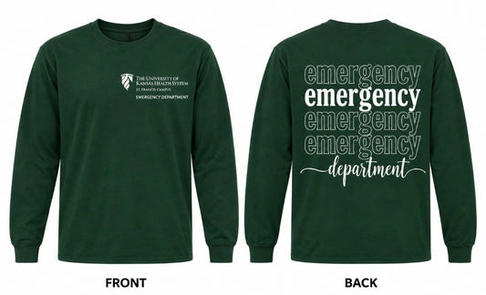 Emergency Department long sleeve